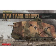 Meng Model 1/35 TS-017 German A7V Tank (Krupp) Rare