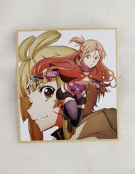 《刀劍神域》電影特典 迷你色紙風圖卡 2款  (W13.5xH12cm) SWORD ART ONLINE Progressive