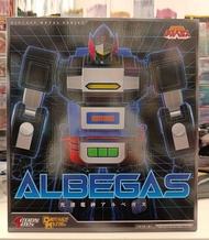 元朗或順豐交收全新 Action Toys diecast metal series Albegas 光速電神 合金 機械人  action toys 