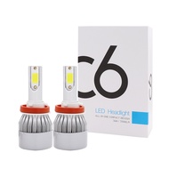 2pcs C6 Headlight LED H4 6500K Cree Hi/low Kits(WHITE) C6 H4 H7 H11 7600LM 36W LED Car Headlight Hi 