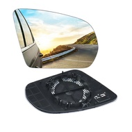 FEYUJ อะไหล่กระจกกระจกมองข้างมองหลังขวาและซ้ายสีขาว1ชิ้นสำหรับ Mercedes Benz W205 W222 0998100016รถ