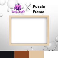 Ready Stock Solid wood Frame 1000PCS JIGSAW PUZZLE WALL FRAME 75x50cm 70x50cm Original Colour