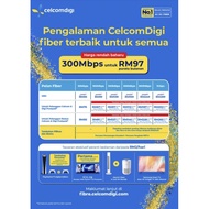 CELCOM DIGI FIBRE FREE APPLY  50mbps/100mbps/300mbps/500mbps/800mbps,