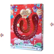 Caterpillar Gummy Big Super Large Giant Candy Gummy Worm Gummy Creative Snake Bear Juice Influencer