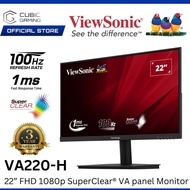 Viewsonic 22” VA220-H (100Hz/1ms) / VA22E2-H (100Hz/5ms) Full HD 1080p VA Panel LCD Monitor (input: 