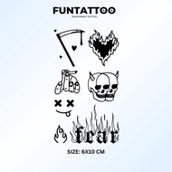 Temporary Tattoo 15 Days Mini Tattoo Set Waterproof Anti-Rubbing Lasting 7_15 Days [KB-8-16] SMNB-8