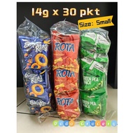 Oriental Super Ring/Green Pea/Rota Prawn 14g x 30 pkts Keropok Bundle Snack