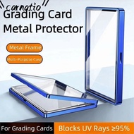 CARNATIOGV Card Protective , Double-sided Glass Transparent PSA/CGC Graded Cards Protector, Power Gu