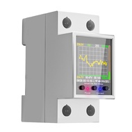 GR2P 100A Smart Electricity Meter Tuya WiFi Din Rail Power Energy Meter Digital Display Monitor Volt