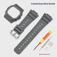 Resin Rubber Strap Case for Casio G-Shock DW-5600 GW-M5610 GW-B5600 G-5600 Men Women Replacement Bra