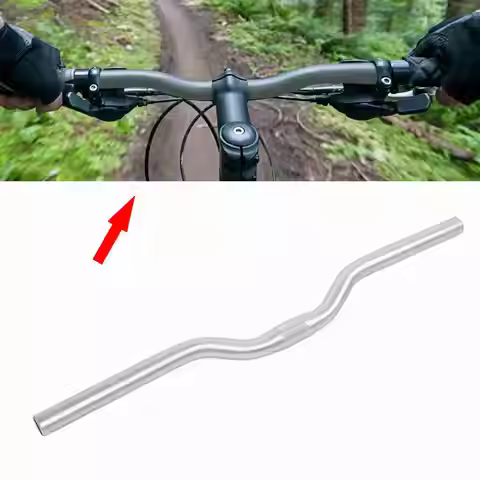 ZK50 Aluminum Fixed Gear Bike Road Bicycle Fixed Gear Riser Bar Handlebar 25.4mm*520mm