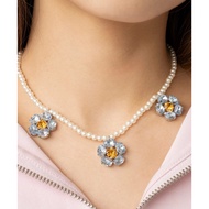 Cassieni Flower Bijou Necklace