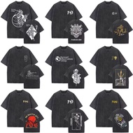 [New Products] Forward Observation Group Washed Retro Shirt Men Women Cotton Retro Male Horror Skele