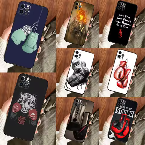 Boxing Gloves Sports For Huawei Nova 5T 9 10 SE 7i 8i 11i 12i Y73 Y90 Y70 Y72 Y61 Y91 Y60 P20 P30 P4