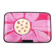 EZ Life Mini RFID Aluminum Wallet Credit Card Holder Slim Metal Hard Case Business Card Case for Wom