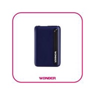 WONDER旺德 PD18W+QC3.0快充10000mAh行動電源 藍色 WA-P08A