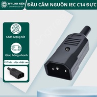 IEC C14 male power plug