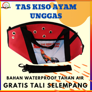 TAS KISO KAIN 2IN1 UNTUK AYAM JAGO PELUNG BANGKOK KUAT TEBAL FREE TALI SELEMPANG