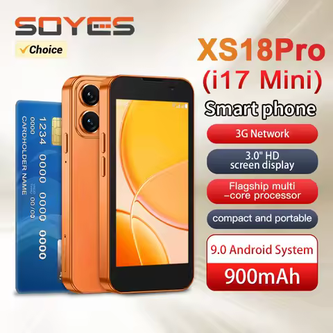 SOYES XS18Pro Mini Smartphone Android 9.0 Multi-core 3.0in 2GB RAM 16GB ROM Dual SIM Standby Dual Ca