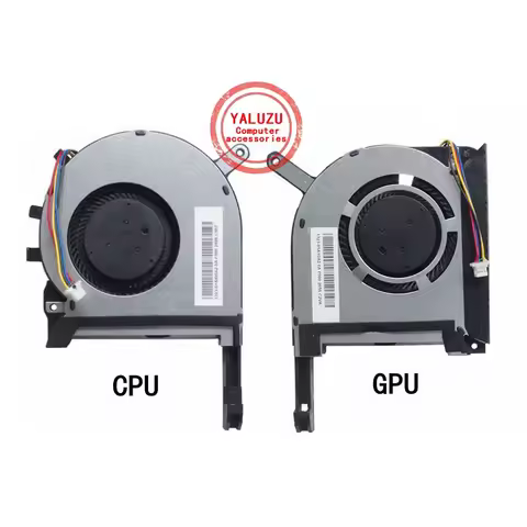 New Laptop CPU GPU Cooling Fan For ASUS FX95 FX95D FX95G FX96 FX506 FX506H/HE FX506LU FX706 FX706HM