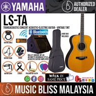 Yamaha LS-TA TransAcoustic Concert Acoustic-Electric Guitar with Amplifier - Vintage Tint / Brown Sunburst (LSTA)