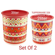 Tupperware One Touch Canister 2pcs set