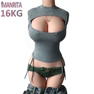 MANRITA Half upside down real vagina anal sex toy big butt masturbation man sex doll sex objects art