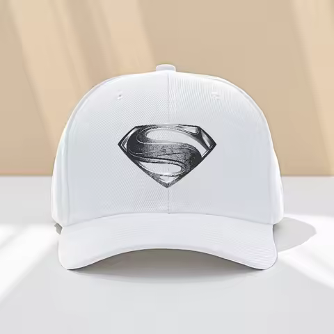 1pc Authorized DC Superman Print Casual Baseball Cap Summer Trucker Hat Sunscreen Hiking Fishing Sna
