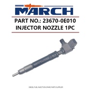 Diesel Injector Nozzle 23670-0E010 Injection Nozzle for DENSO Toyota Hilux 2.8L 1GD 295700-0550