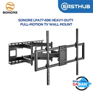 SONORE LPA77-696 60–120 Inch Heavy Duty Full Motion TV Wall Mount Adjustable Bracket 120KG