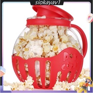 Popcorn Maker Microwave Snack Popcorn Air Poppers 2.25 Quart Popcorn Bowl Borosilicate Kitchen Acces