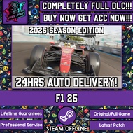 F1 25/26 [Auto Delivery] [Steam Offline] [Full DLC] Cyber Space PC Game F1 2025 F1 2026