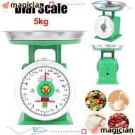 MAGICIAN Weighing Scale, Big 5 Kilos Scaleweighing Scale,  Spring Scale Kitchen