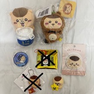 Chiikawa 栗子饅頭電腦掛 栗子大叔 啤酒 公仔、掛件、鑰匙圈、Bandai食玩, 發光栗子扭蛋、Calbee Jagabee、壽司一番賞 栗子鰻魚壽司、栗子毛絨襟章、mlb栗子襟章、腐皮壽司栗