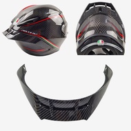 Motorcycle AccessoriesNEW▲№Carbon fiber appearance Motorcycle Rear trim helmet spoiler case for AGV