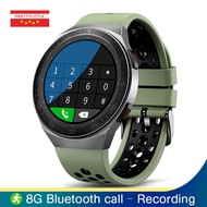 Smartwatch นาฬิกาสมาร์ทวอท M-T3 Music Smart Watch Men 8G Memory Bluetooth Call Full Touch Screen Waterproof Smartwatch Recording Function Sports braceletSmartwatch นาฬิกาสมาร์ทวอท Red