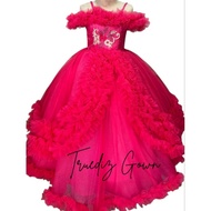 Truediz Gown | offshoulder princess Gown