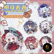 Arknights Anime Keychain Women Exusiai Lappland Corrupting Acrylic Key Chain Man Collection Kawaii