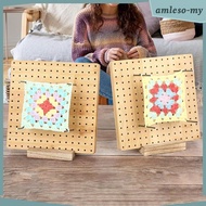 Crochet Blocking Board with Pins 8 Inches Wood Pegboard for Blocking Crochet Blocking Board Crochet 