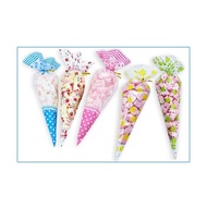 5pcs Party Bag cone Plastic Popcorn Plastic PPS cone Plastic Confetti Poppers