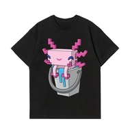 Minecraft & Youtooz T-Shirts Axolotl 1 CottonSize S-5XL