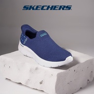 Skechers สเก็ตเชอร์ส รองเท้าผู้หญิง Women Slip-Ins GOwalk Flex Sunset Rose Shoes - 124822-NVTQ Air-C