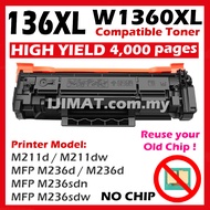 Laser Toner Compatible to HP W1360A W1360X 136A 136X W1360XL LaserJet M211dw M211dw MFP M236dw M236s