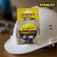 [READY STOCK] STANLEY 8M MEASURING TAPE(PITA PENGUKUR) / POWERLOCK TAPE RULER