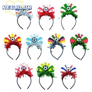 REGALORSP National Team Flag Headband, Flag Design Football Event Headband, Event Souvenir Soccer Fa