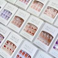 Fake nails and glue fake nail art 3d waterproof fake nails BZ
