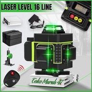 Laser Level 16 Line 4D Laser Pengukur Dimensi Mesin Self Leveling 4D - Orange + Tripod