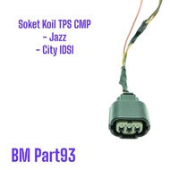 TPS CMP Coil Socket HONDA Jazz City IDSI VTEC L13A L15A Coil Crankshaft Sensor
