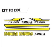 Striping sticker Dt100 DT 100x printing already cutting