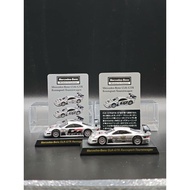 [Ready Stock] Jingshang 1/64KYOSHO Mercedes-Benz Mercedes-Benz CLK-GTR Silver D2 Coating No. 10 No. 